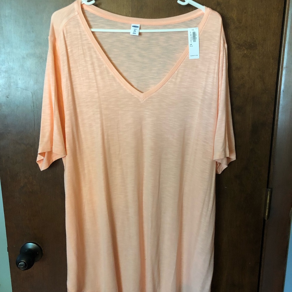 Peach Colored Old Navy T-Shirt NWT